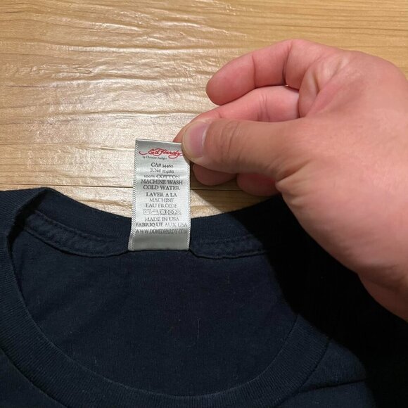 Y2K Ed Hardy by Christian Audigier skull shirt - Picture 5 of 7